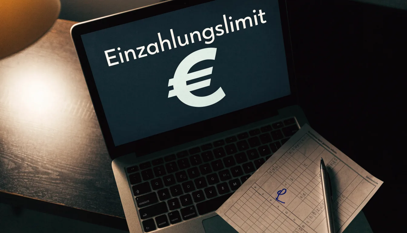 Ein Schreibtisch mit Lupe, Kugelschreiber und einem leeren Notizblock unter einer Lampe in einem ruhigen Raum.